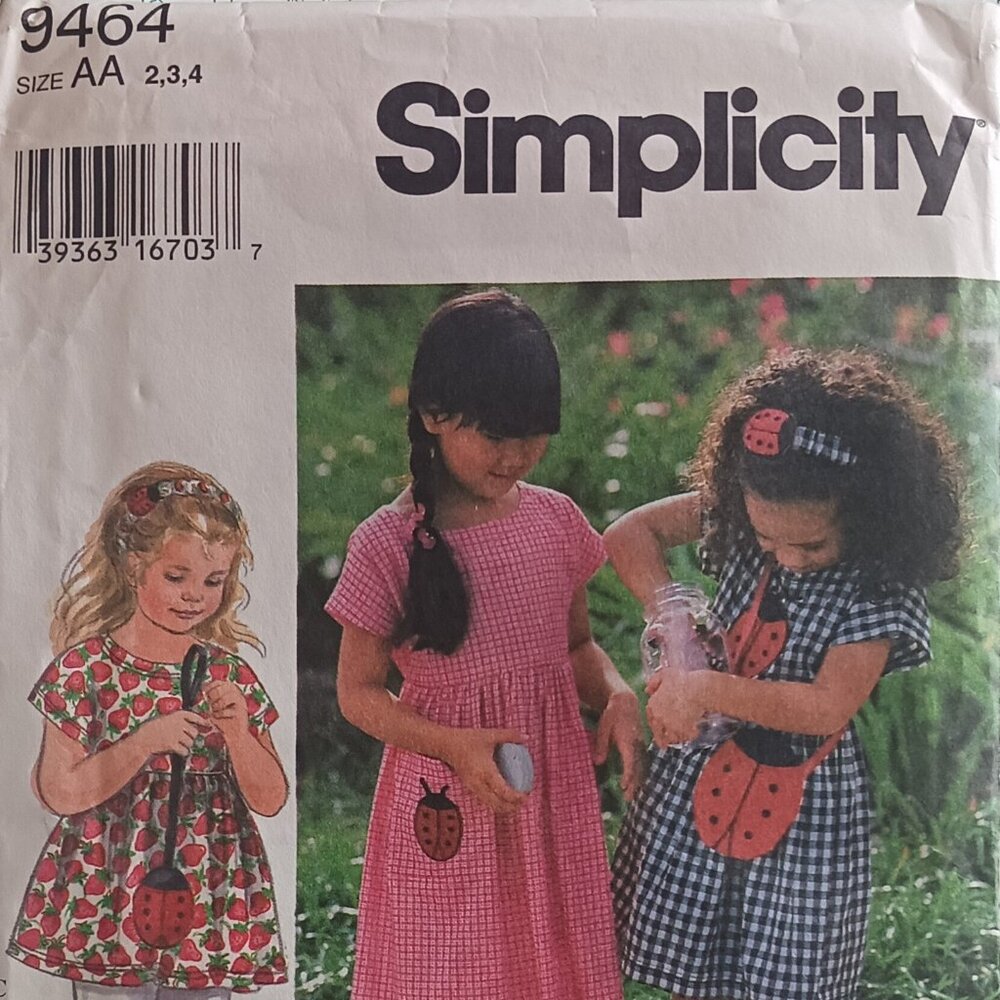 Simplicity Child's Pattern #9464